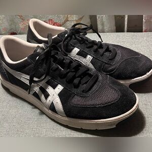 Onitsuka Tiger Black and White Men's Sneakers Size 11 1/2